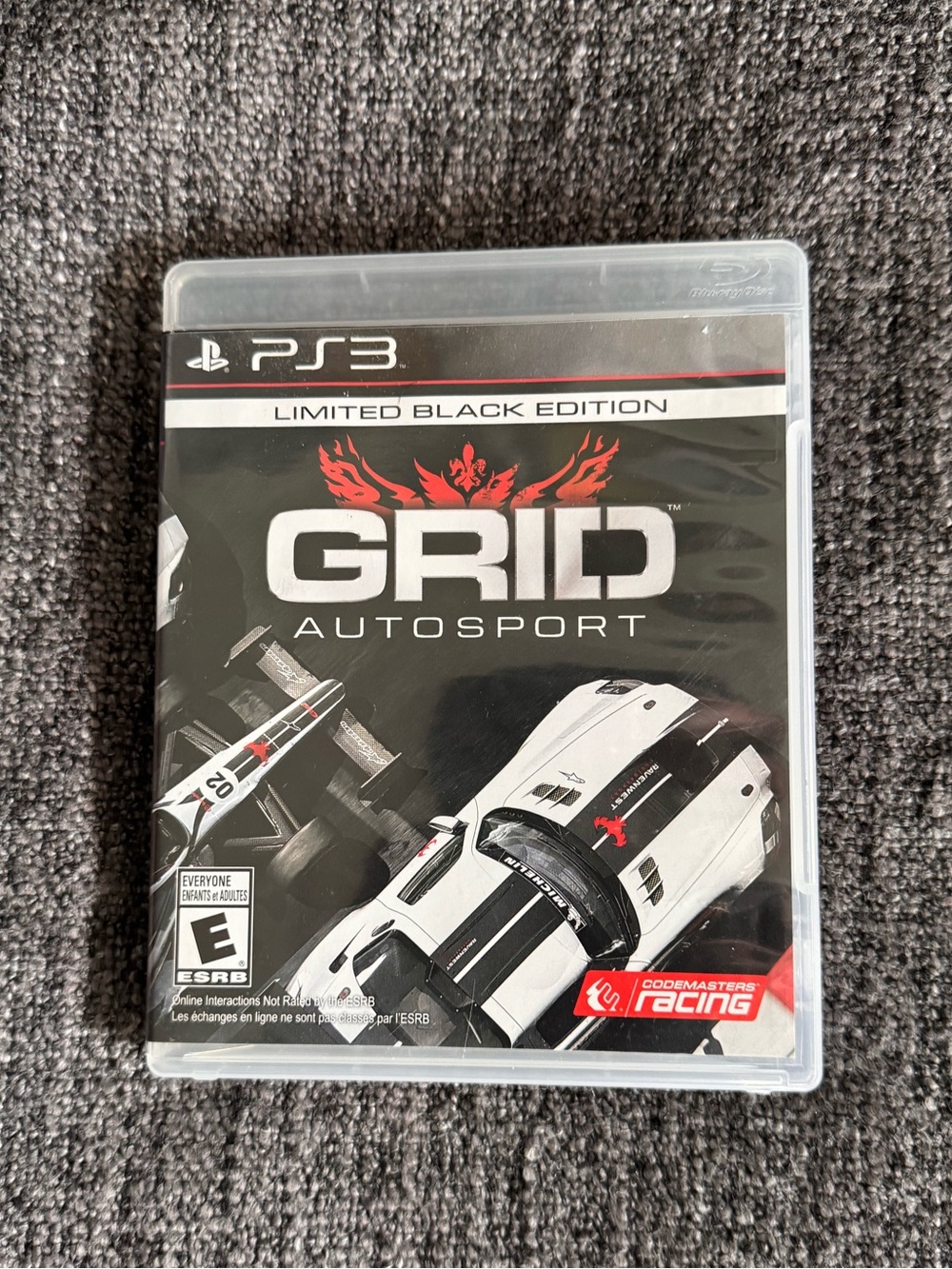 Grid Autosport: Limited Black Edition Sony PS3 Game Complete Playstation 3